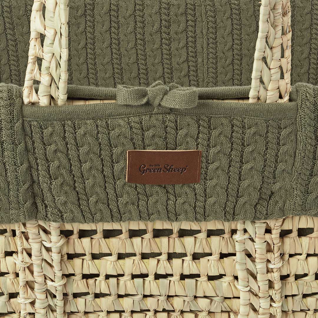 The Little Green Sheep Moses Baskets & Cribs The Little Green Sheep Moses Basket - Juniper