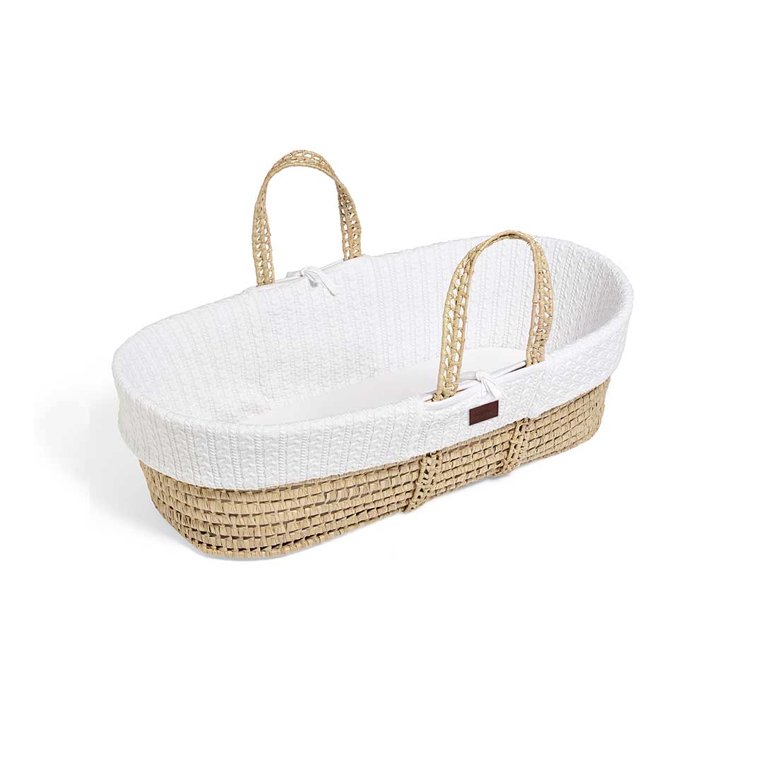 The Little Green Sheep Moses Baskets & Cribs The Little Green Sheep Moses Basket - White