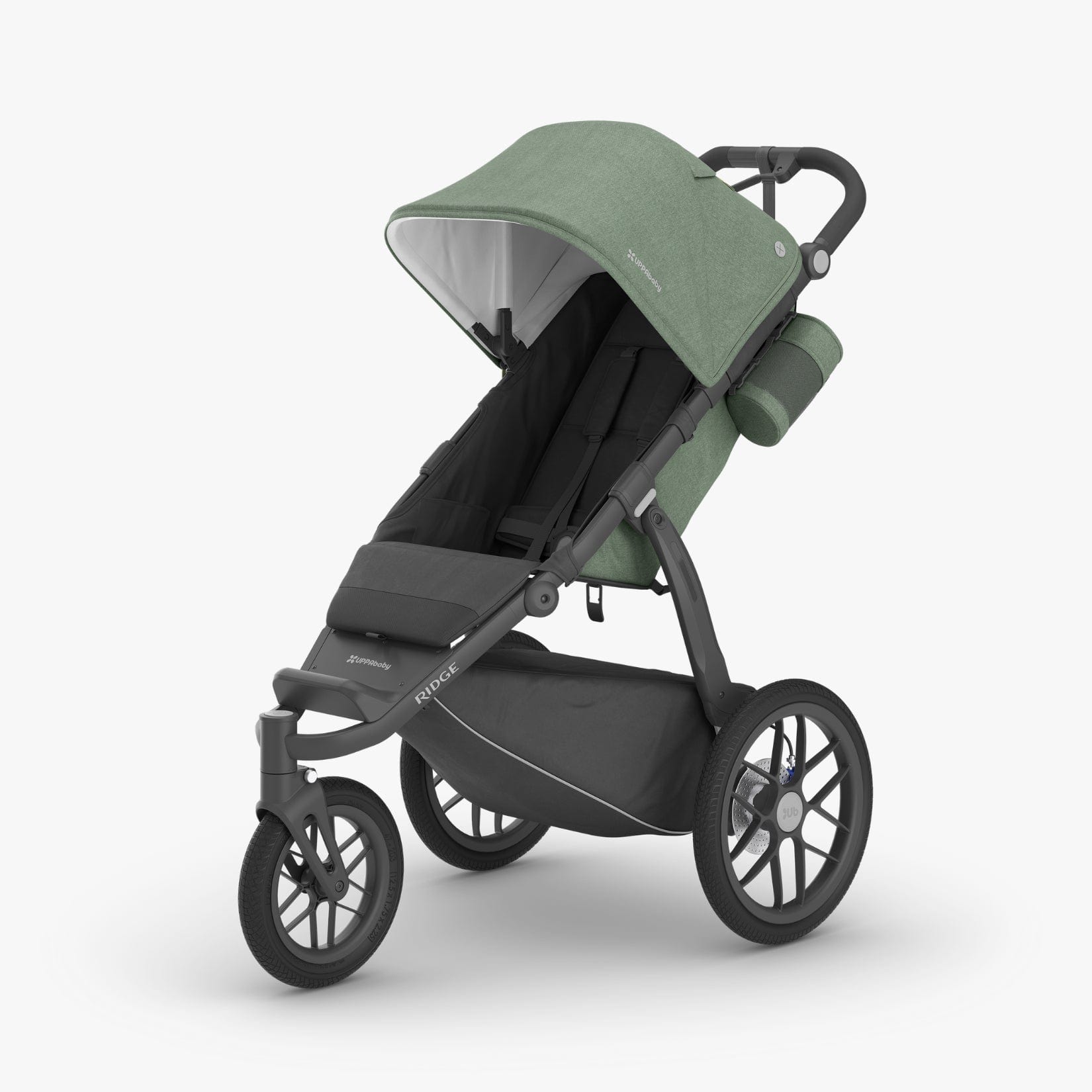 Uppa Baby Prams Gwen (Sage Green/Carbon) UPPAbaby Ridge Pushchair