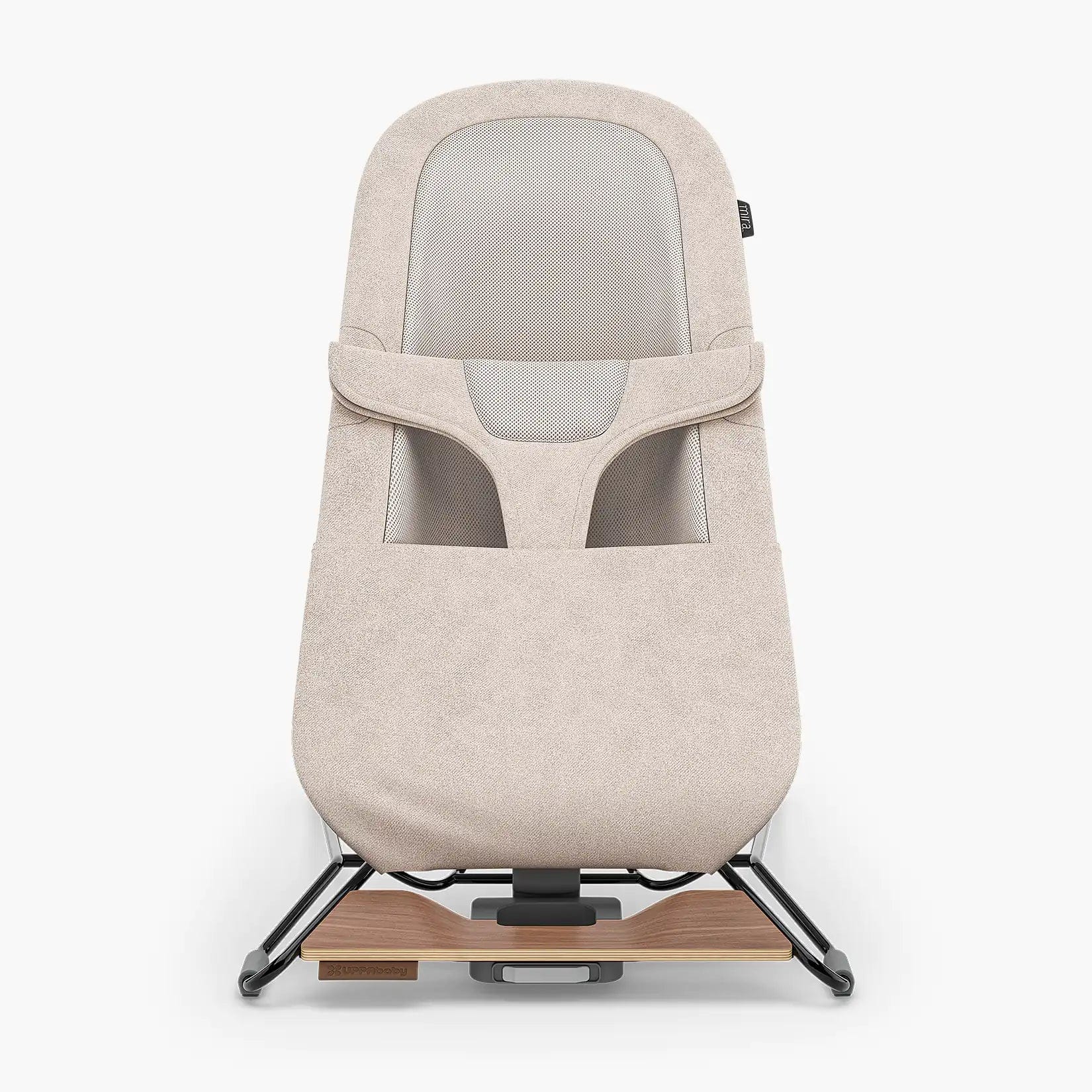 UPPAbaby Boucner Charlie (Sand Melange/Walnut Wood) UPPAbaby MIRA Bouncer