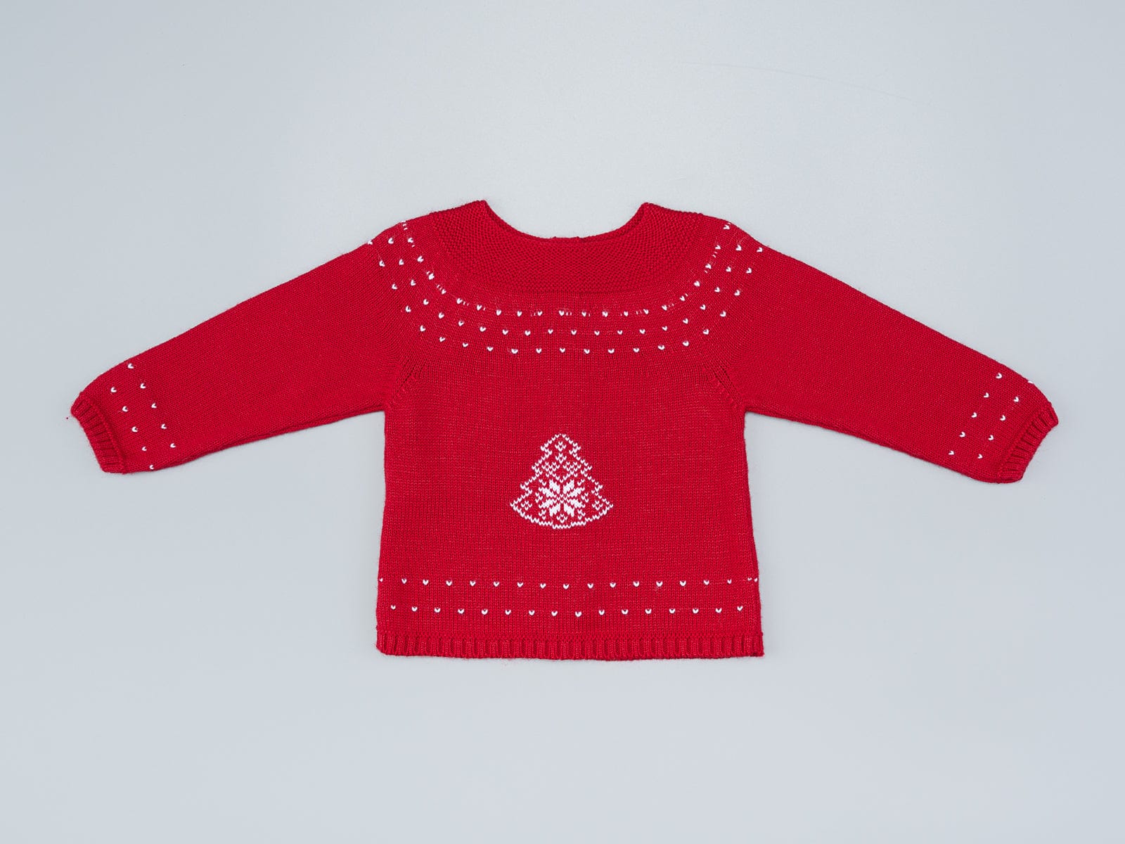 Artesania Granlei Two piece set Artesania Granlei Red Festive Knitted Two Piece Set