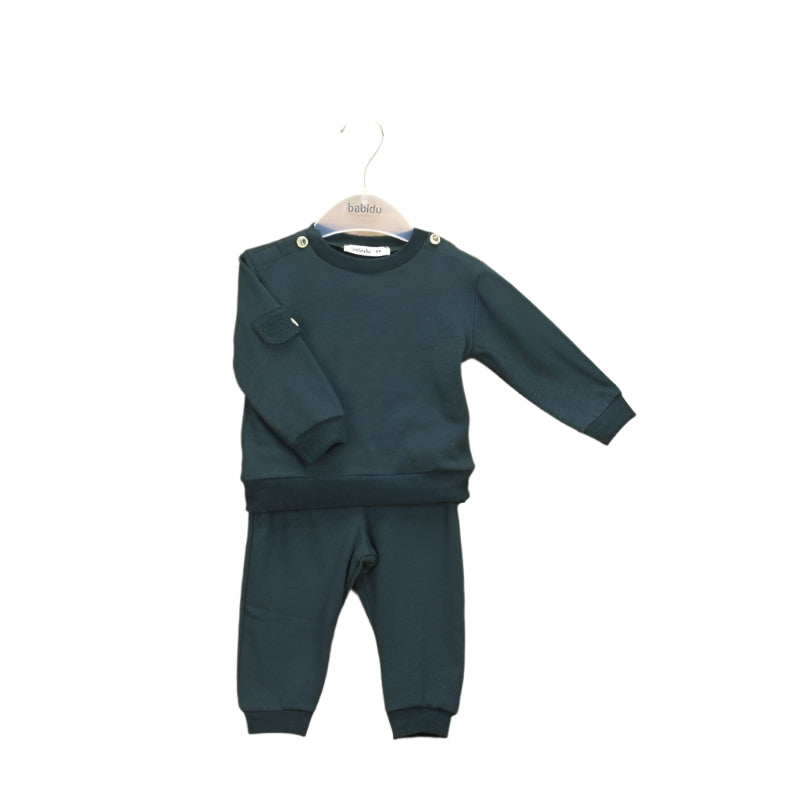 Babidu Two piece set Babidu Teal Tracksuit Two Piece Set