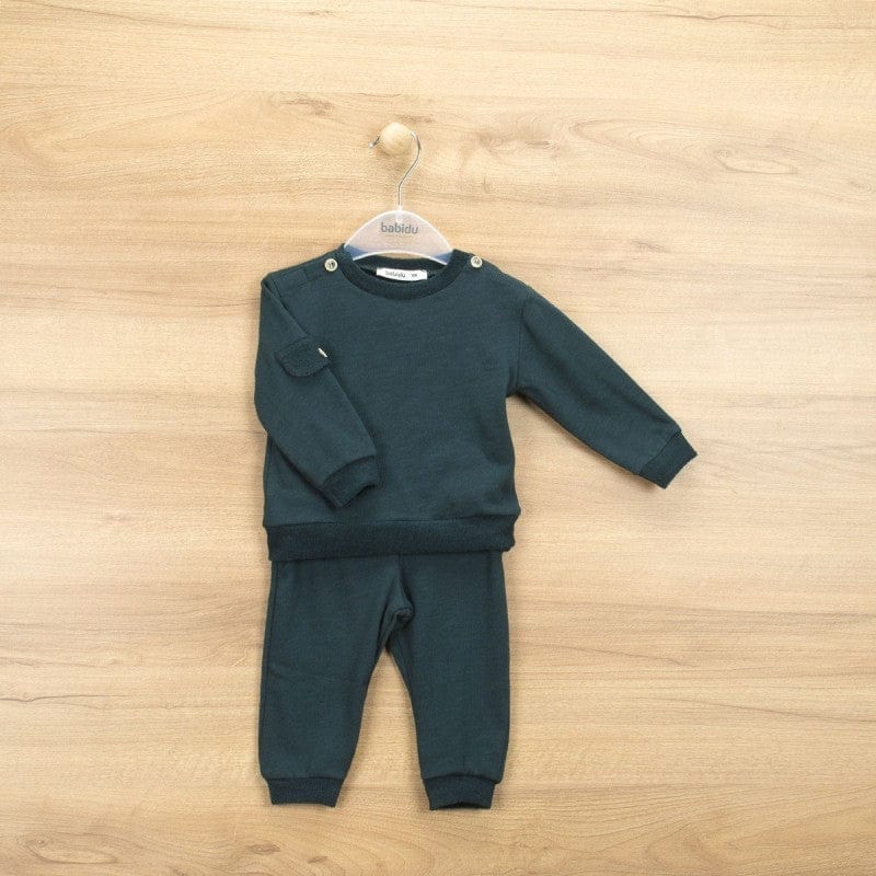 Babidu Two piece set Babidu Teal Tracksuit Two Piece Set