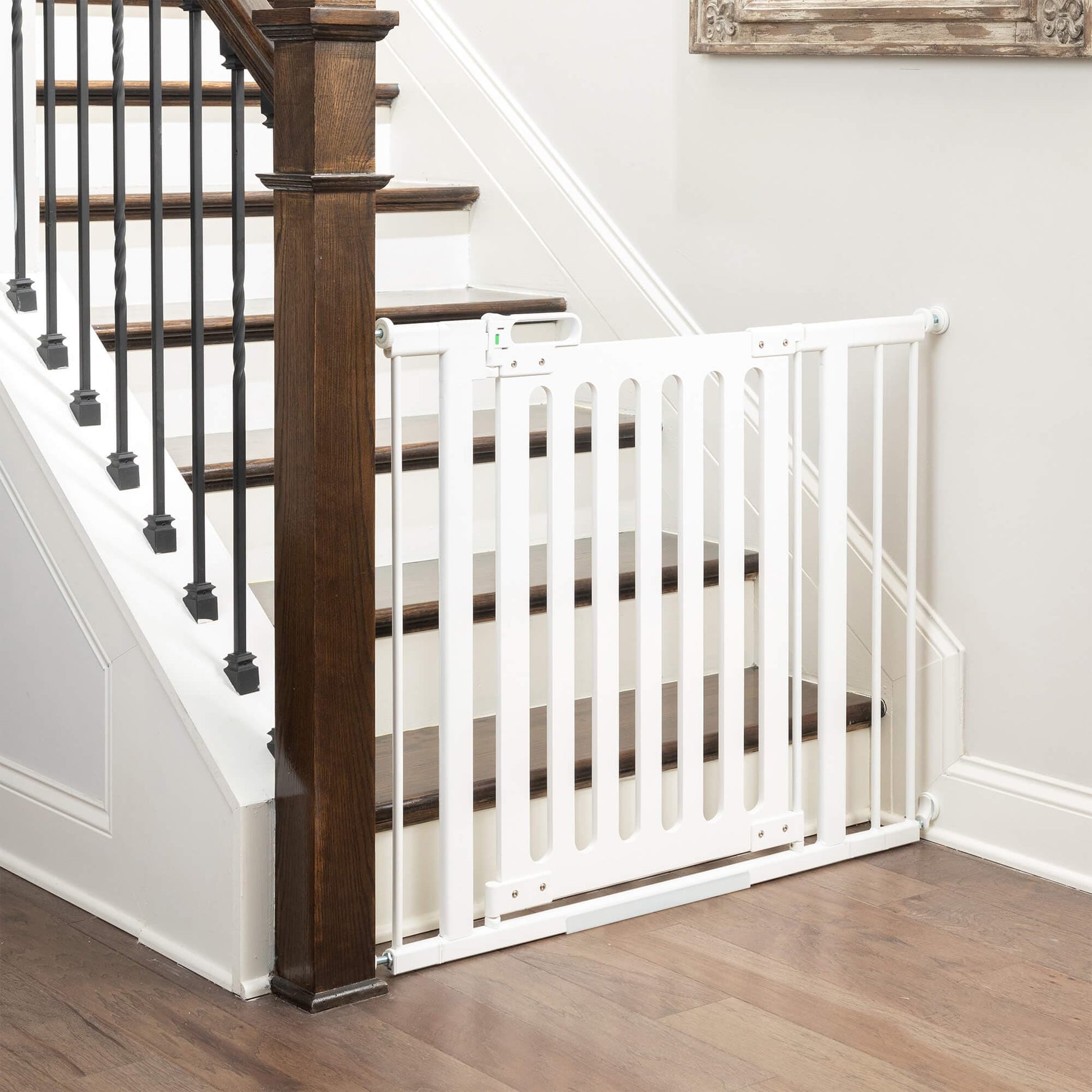 Cheeky Rascals Stair Gate Fred Pressure Fit Wooden Stair Gate