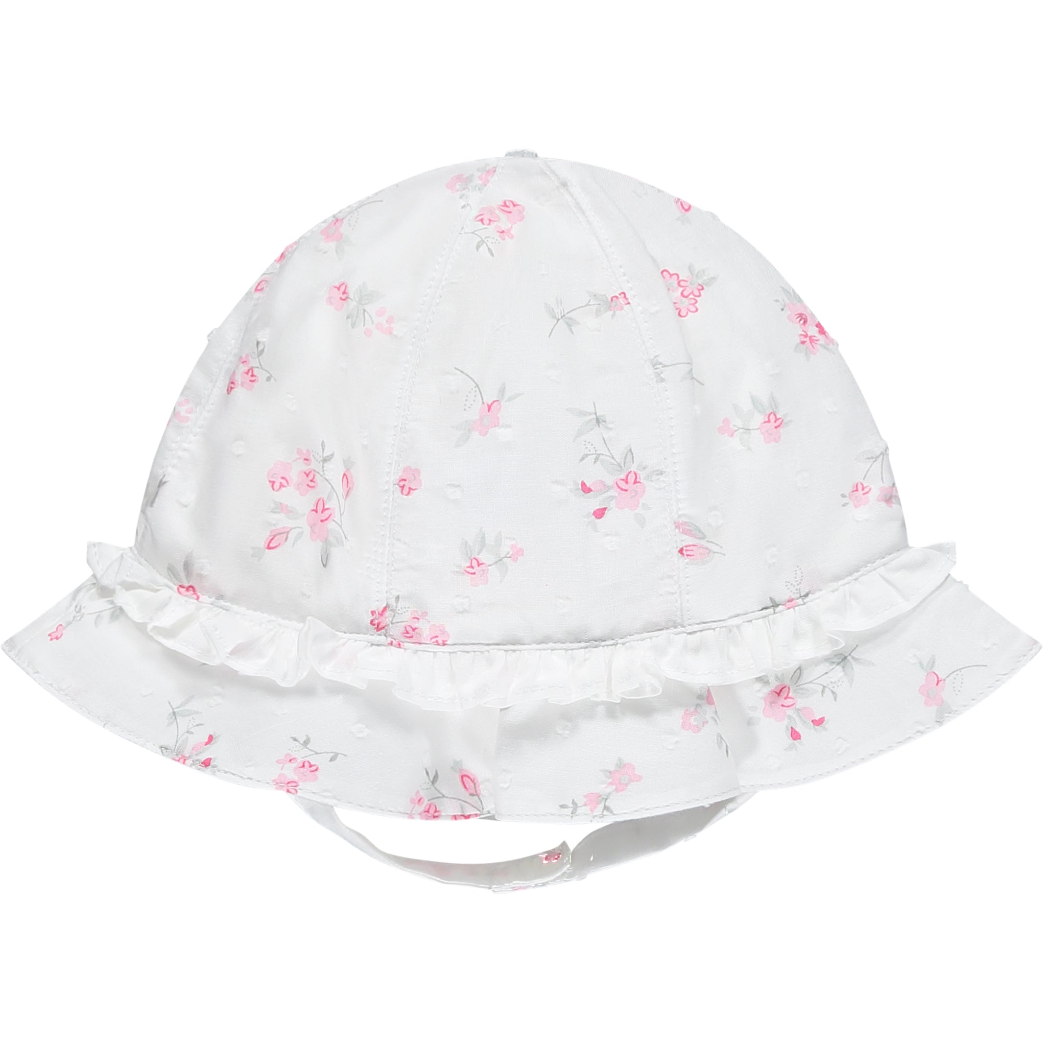 Emile et Rose Hat 1 Month Emile et Rose 'Diane' Floral Sun Hat