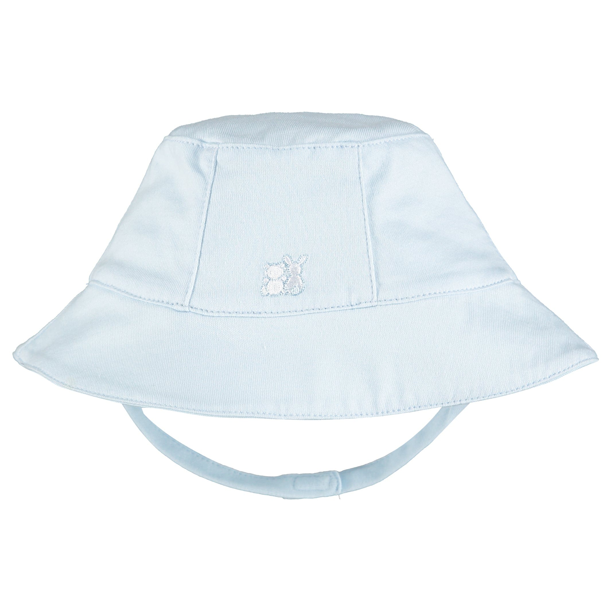 Emile et Rose Hat 1 Month Emile et Rose 'Gibson' Blue Sun Hat