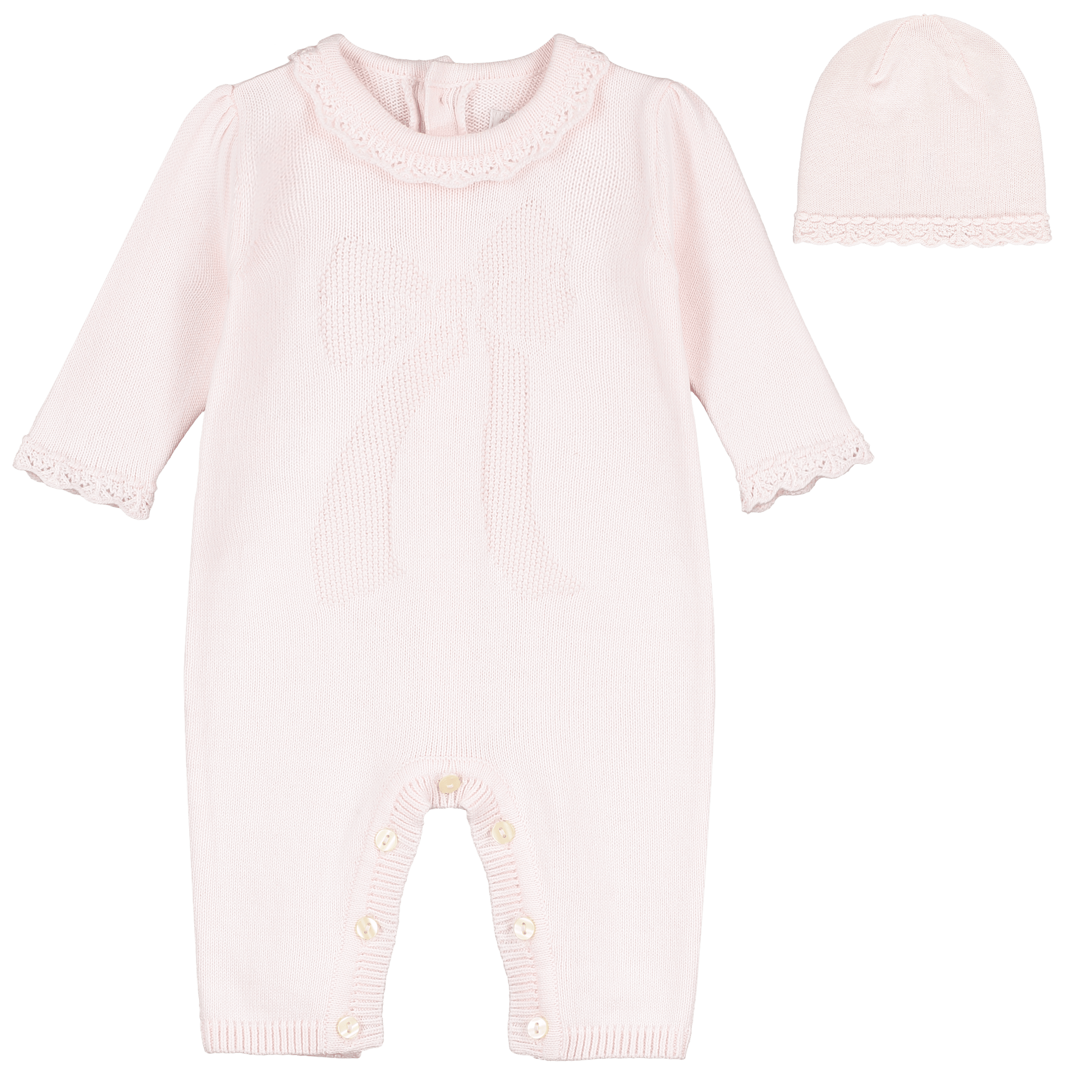 Emile et Rose Romper Emile Et Rose Knitted Romper & Hat