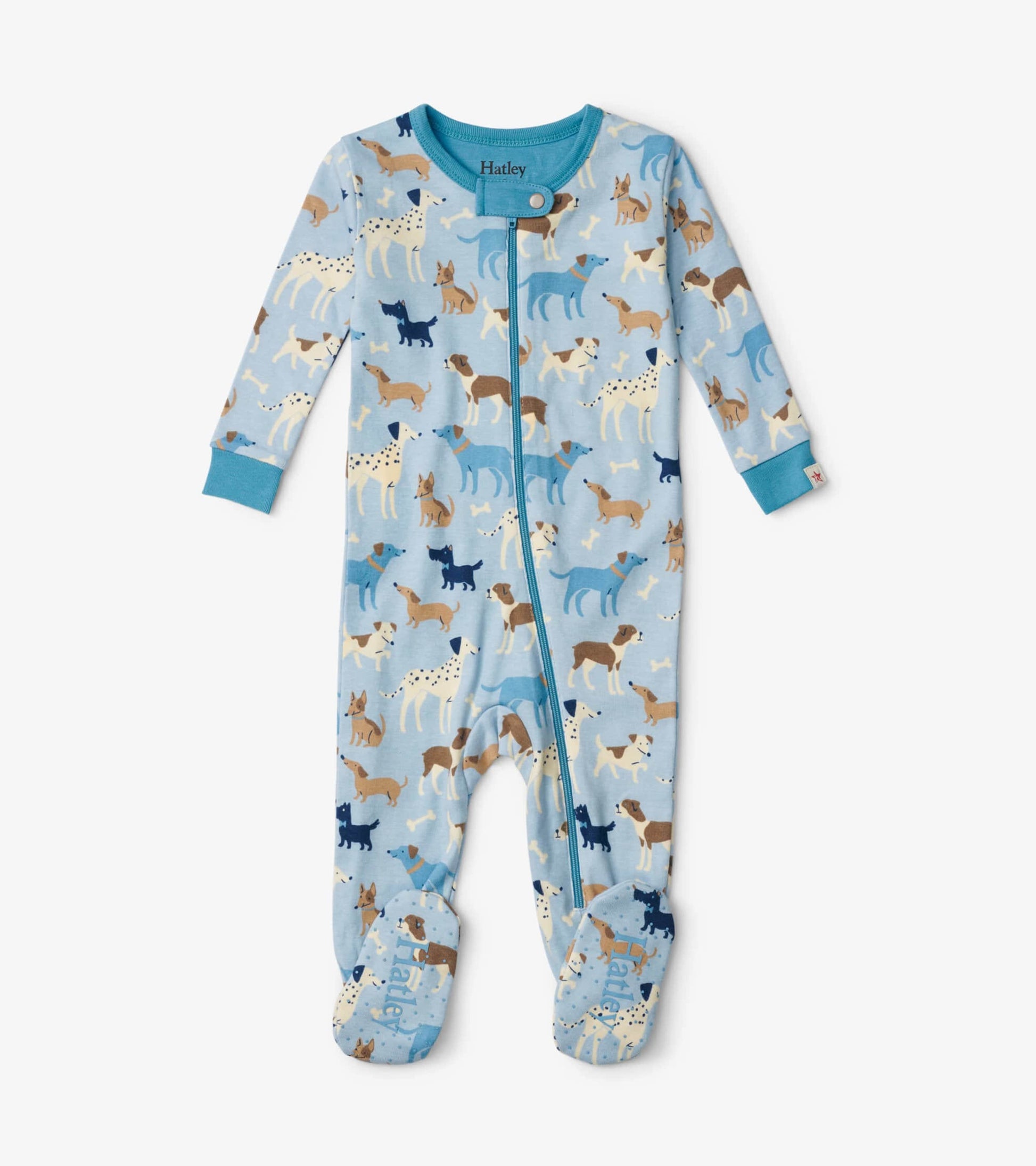 Hatley Babygrow Hatley 'Playtime Puppies' Babygrow