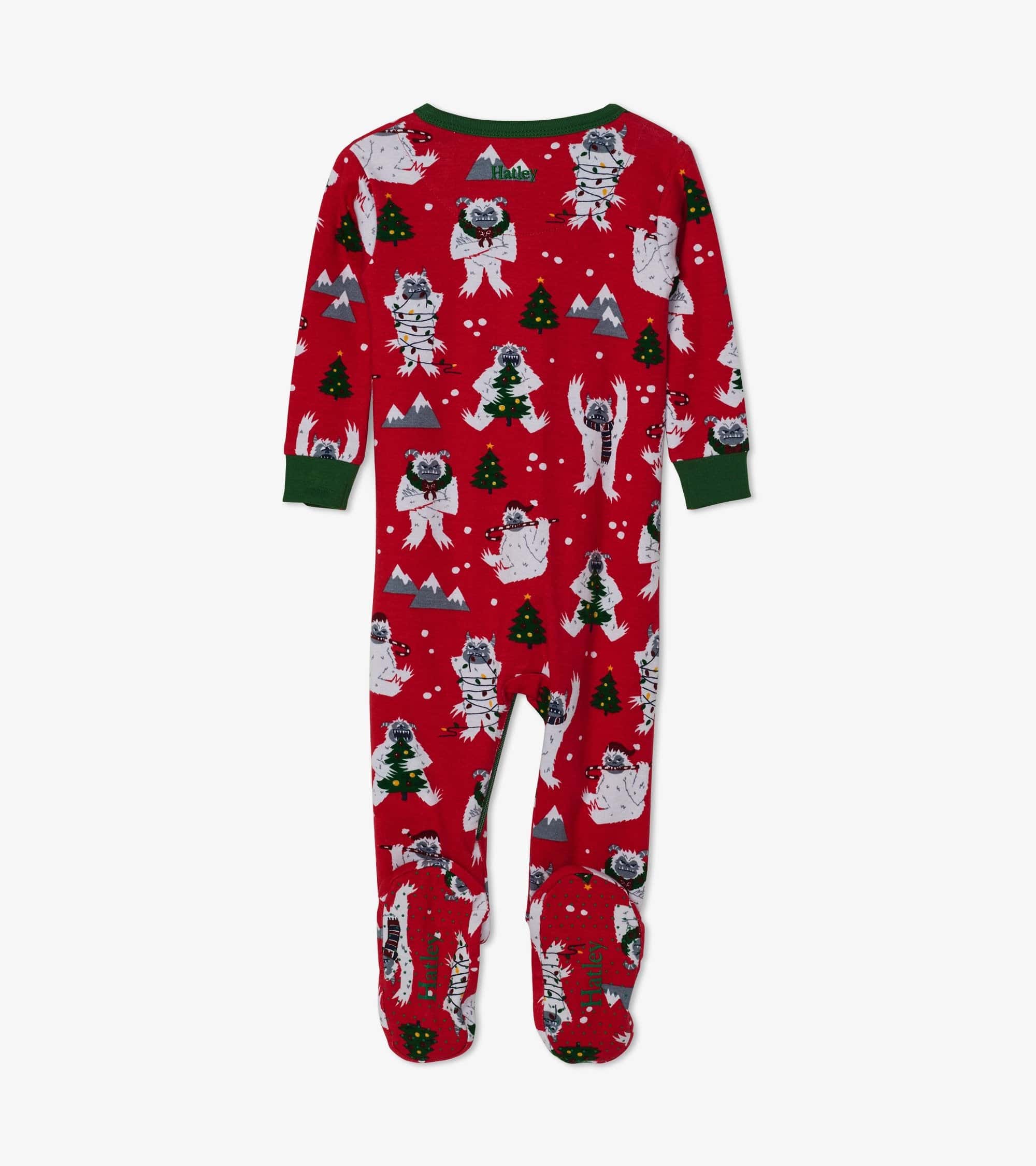 Hatley ’Yuletide Yetis’ Babygrow - Babygrow