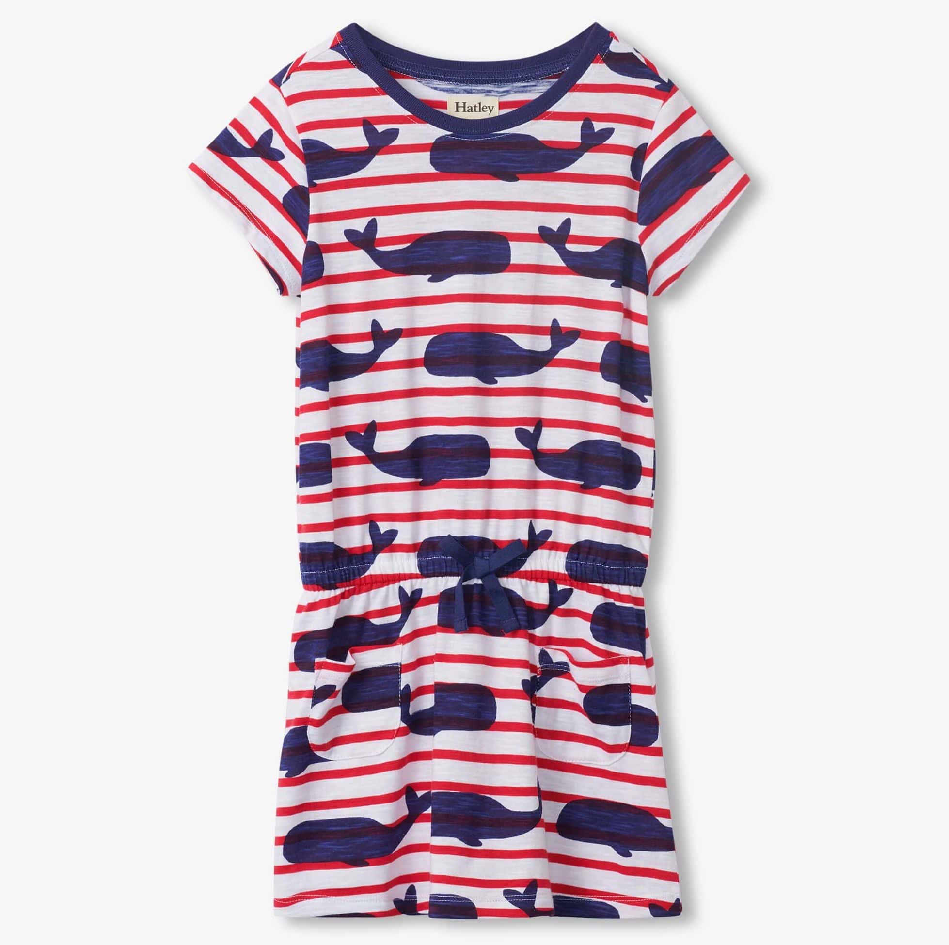 Hatley Dress Hatley 'Nautical Whales' Dress