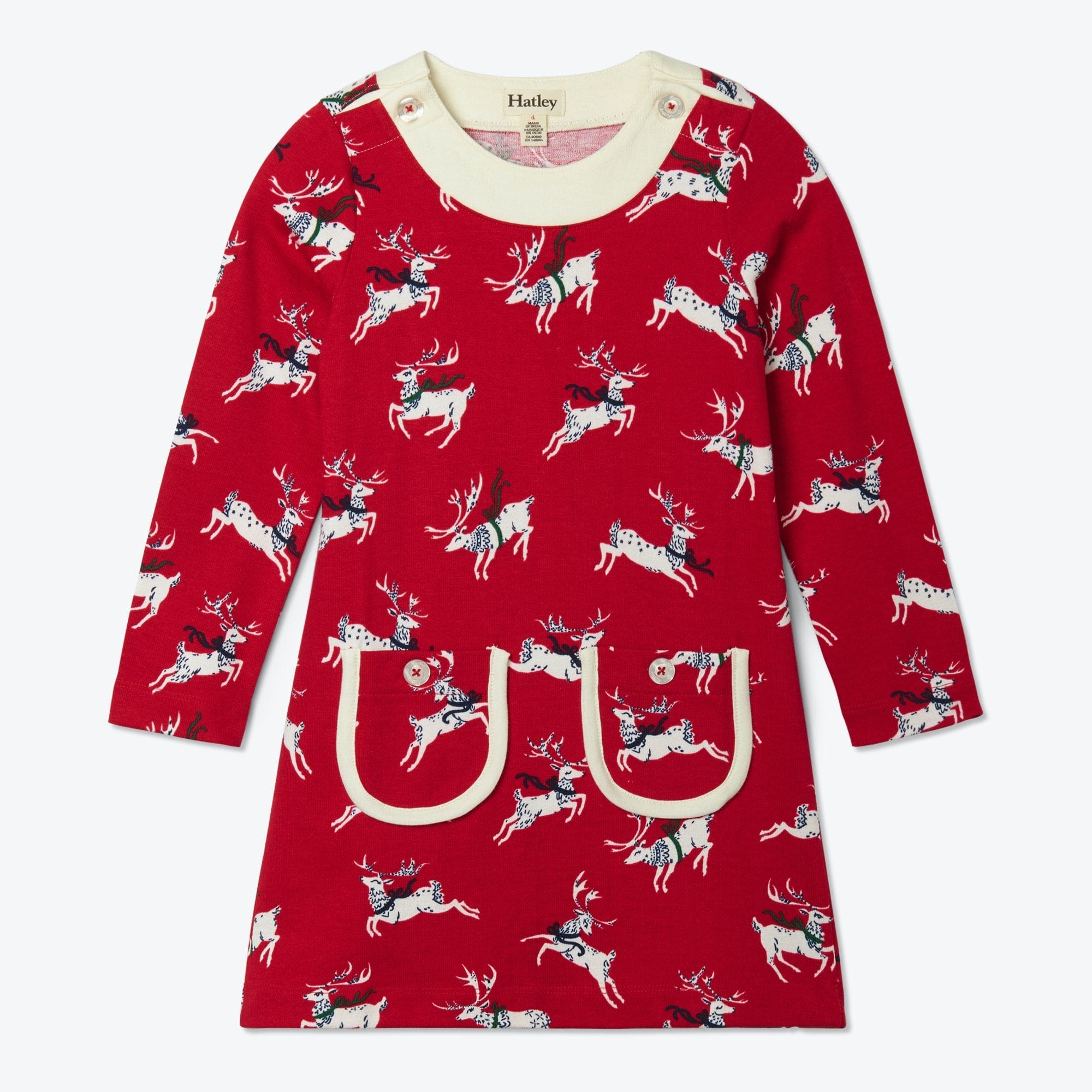 Hatley ’Prancing Deers’ Dress - Dress