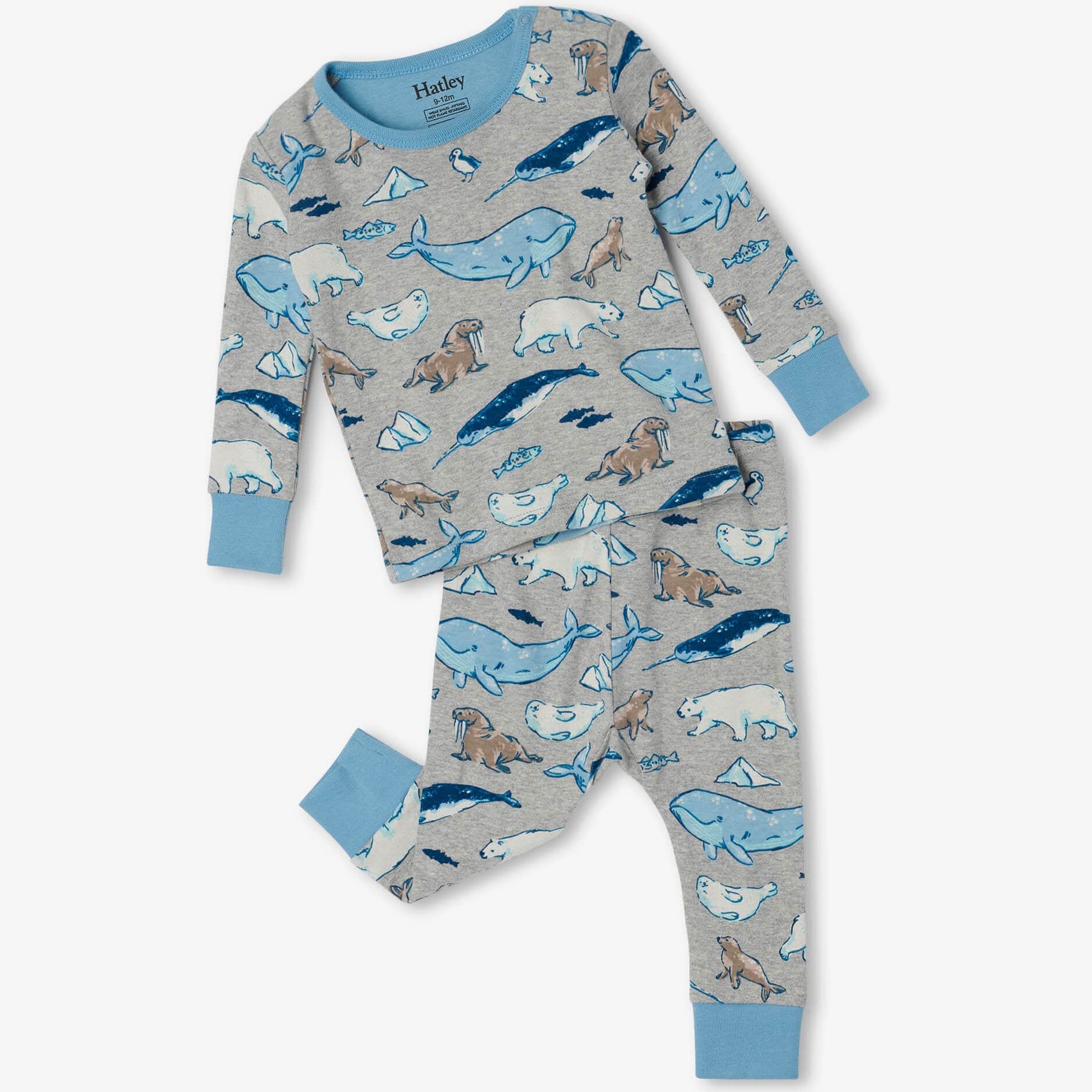 Hatley PJ Set Hatley 'Arctic Animals' Baby PJ Set