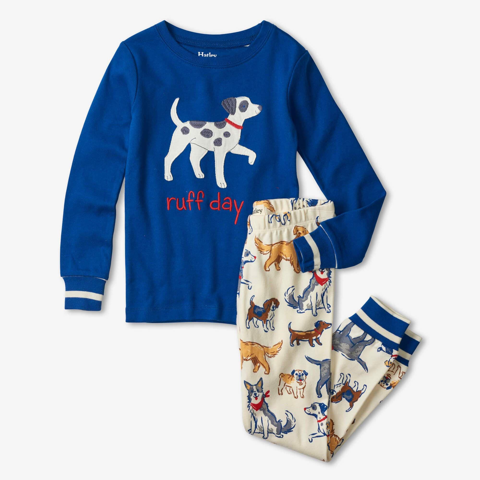 Hatley ’Blue Pups’ PJ Set - PJ Set