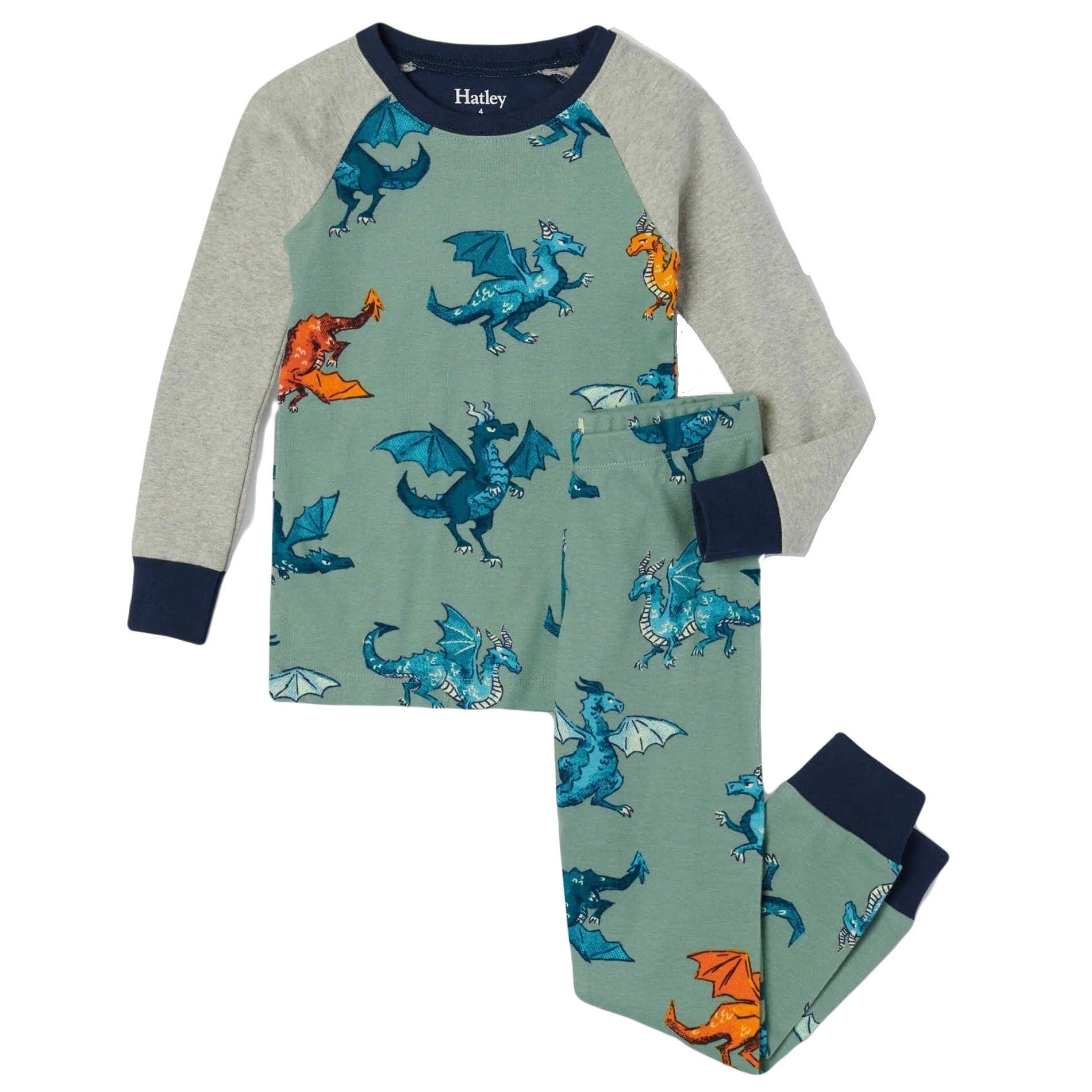 Hatley PJ Set Hatley 'Enchanted Dragons' PJ set