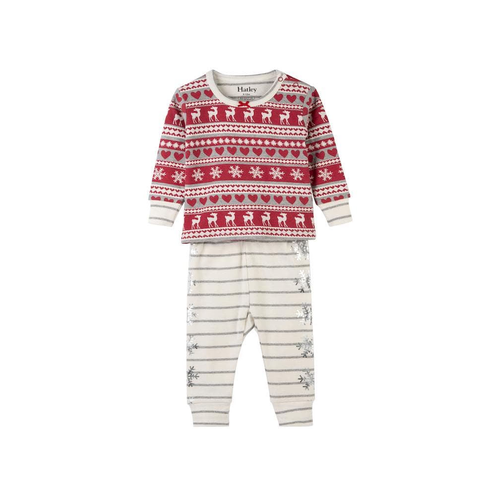 Hatley ’Fawn’ Design PJ Set - PJ Set