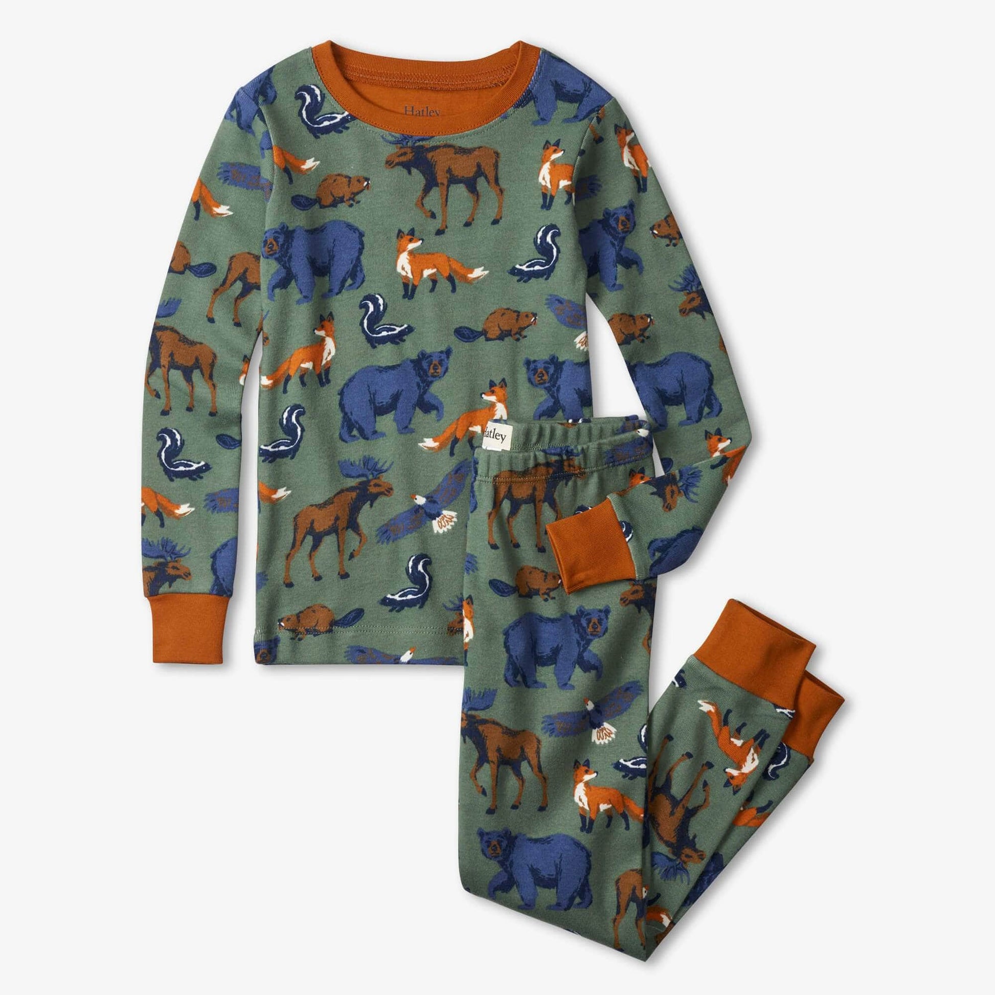 Hatley ’Forest Animals’ PJ Set - PJ Set