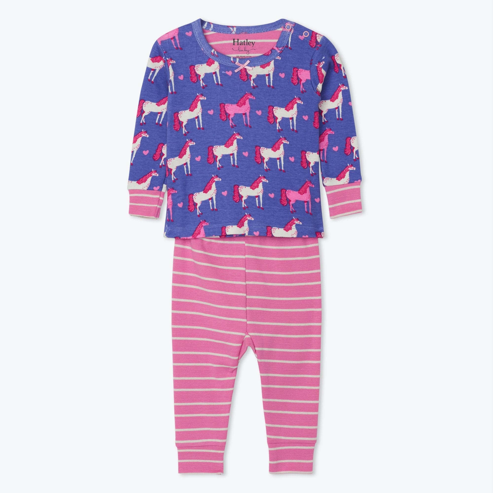 Hatley ’Hearts and Horses’ PJ Set - PJ Set