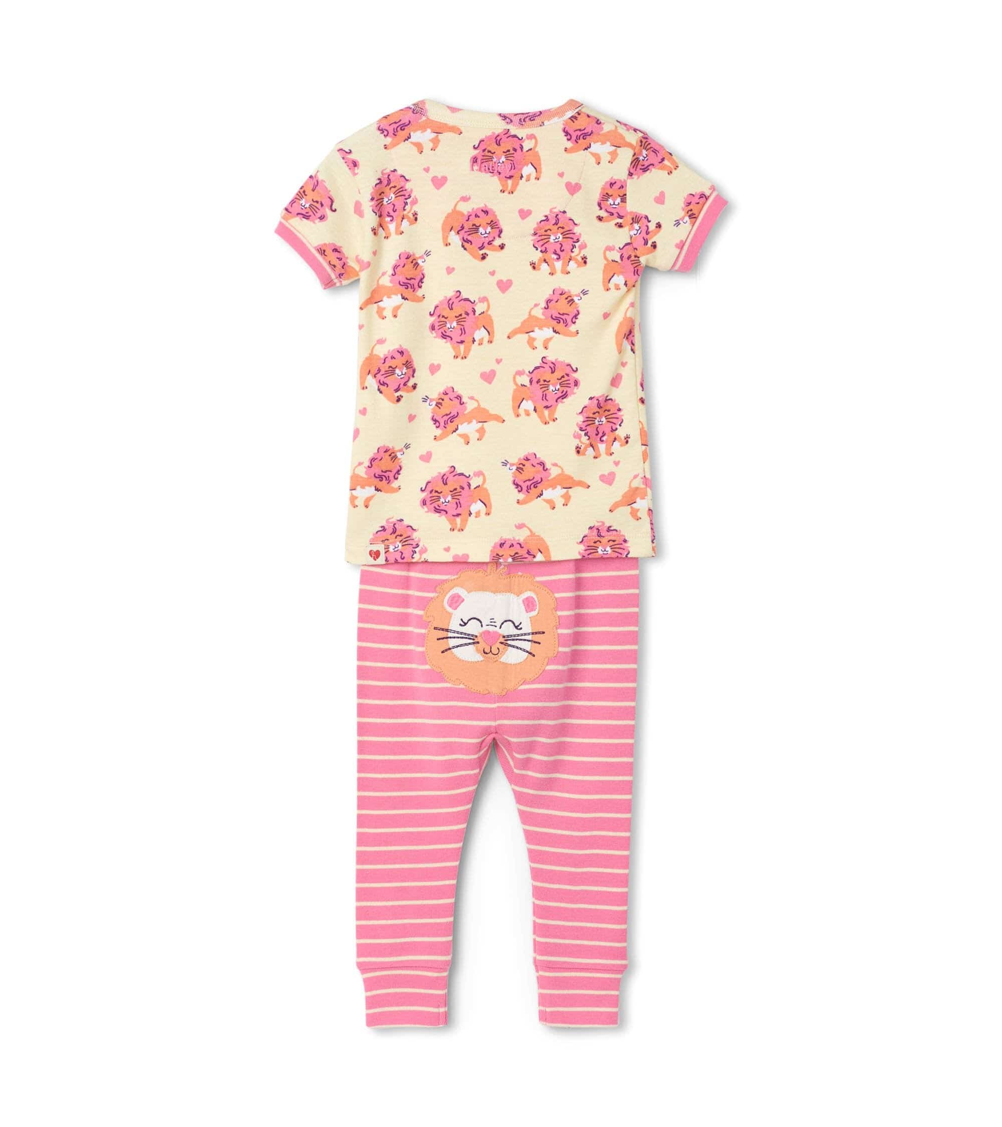 Hatley ’Lovely Lions’ Girls PJ Set - PJ Set