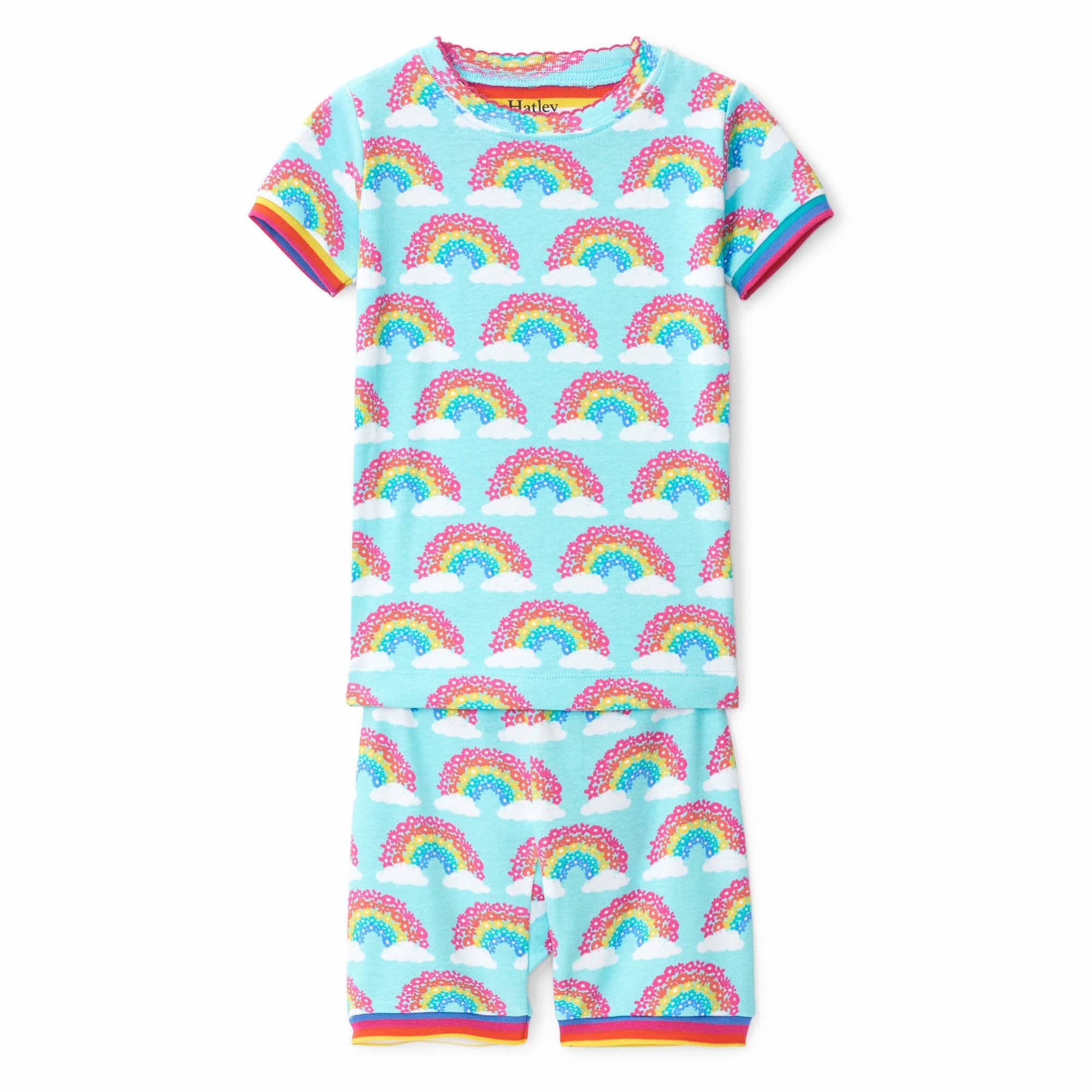 Hatley ’Magical Rainbows’ Short PJ Set - PJ Set