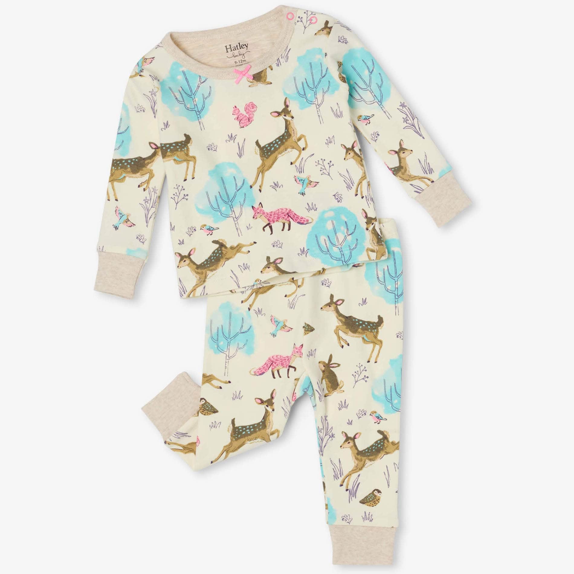 Hatley PJ Set Hatley 'Serene Forest' Baby PJ Set