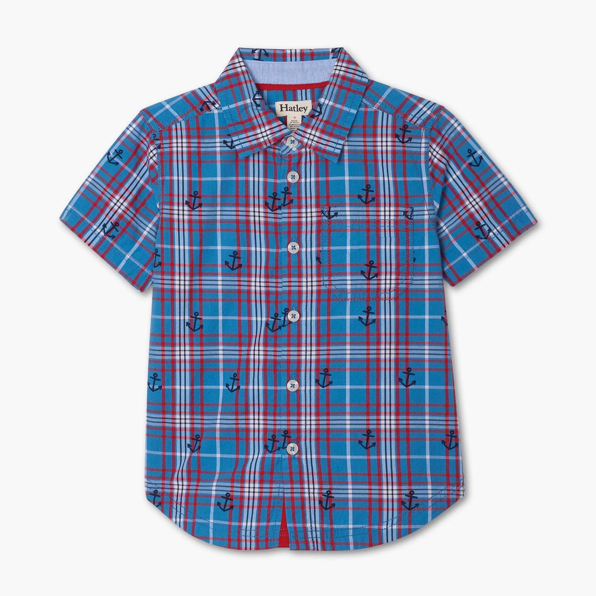 Hatley ’Nautical Plaid’ Shirt - Shirt