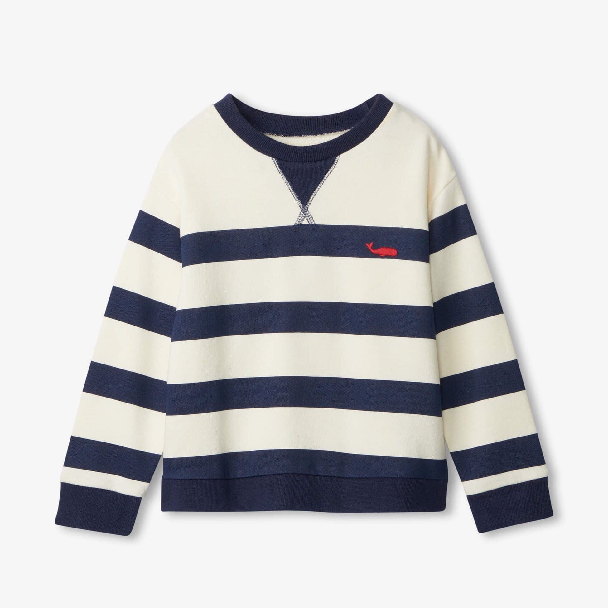 Hatley Sweatshirt Hatley Navy & Cream Sweatshirt