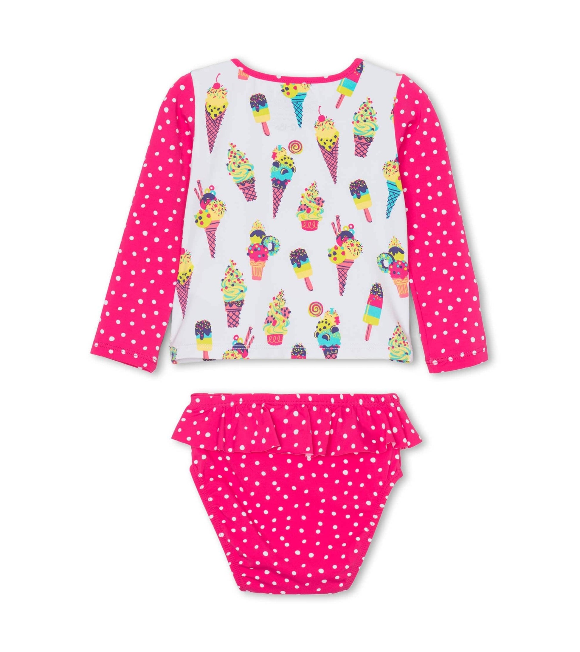 Hatley ’Cool Treats’ Rashguard Set - Swim Suit