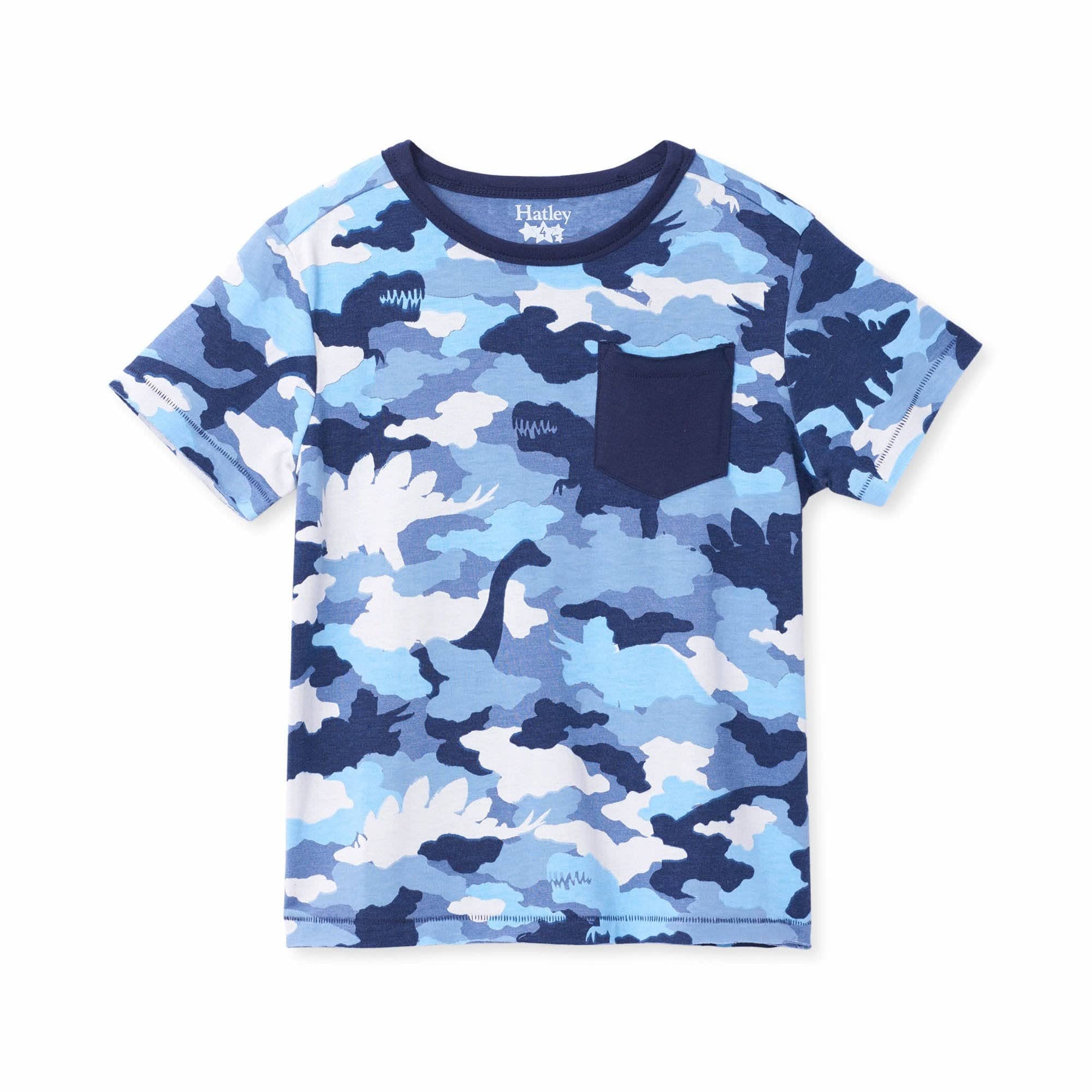 Hatley ’Dino Camo’ T-Shirt - T-shirt