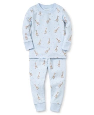 KissyKissy PJ Set Kissy Kissy 'Sophie la Giraffe' blue PJ Set