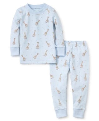 KissyKissy PJ Set Kissy Kissy 'Sophie la Giraffe' blue PJ Set