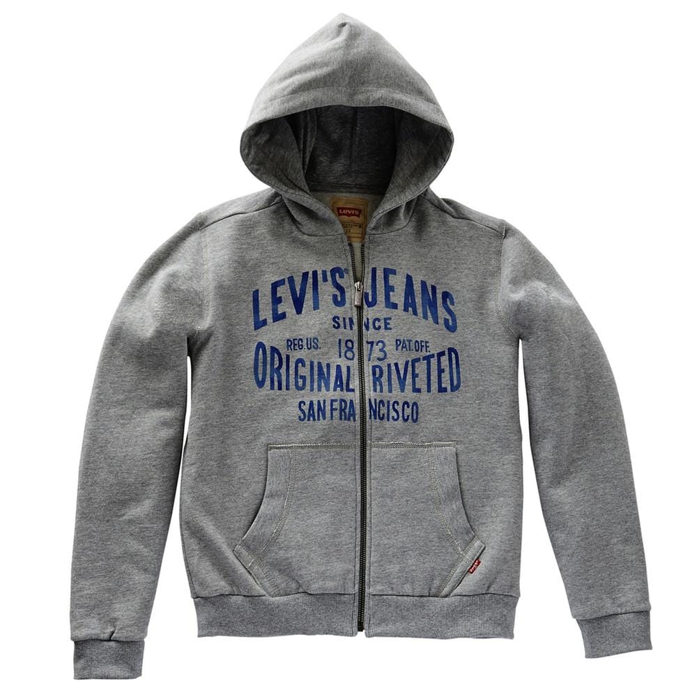 Levi’s Grey & Blue Hoodie - Jumper