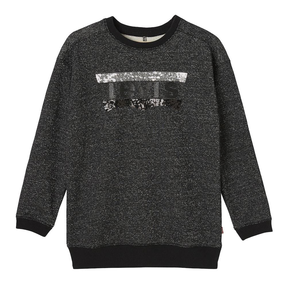 Levi’s Girls Black Sweatshirt - Sweatshirt