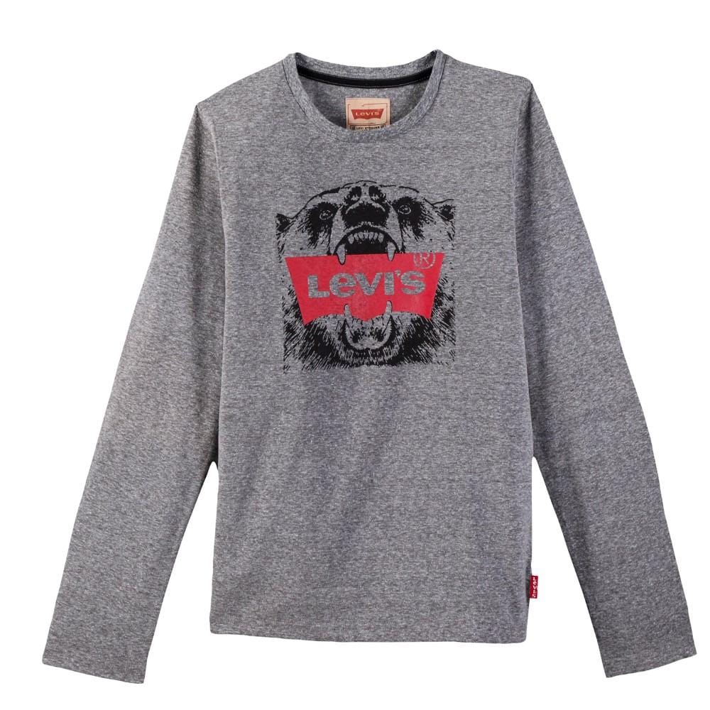 Levi’s Grey Long Sleeved T-Shirt - T-shirt