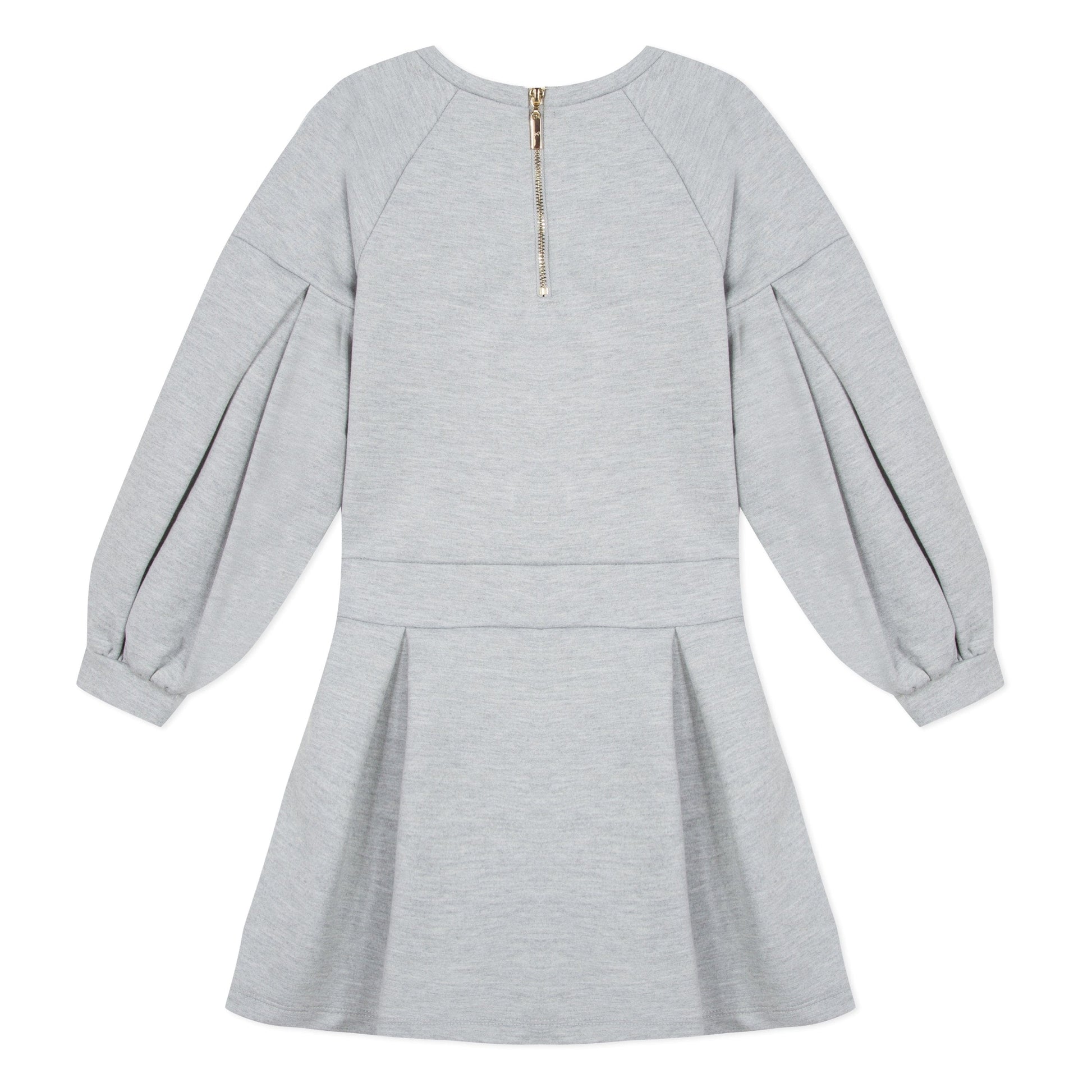 Lili Gaufrette Grey Dress - Dress