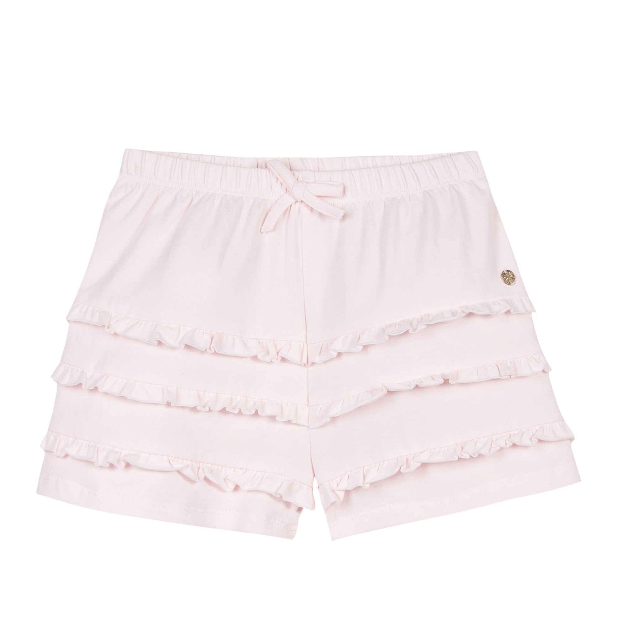 Lili Gaufrette Pink Shorts - Shorts