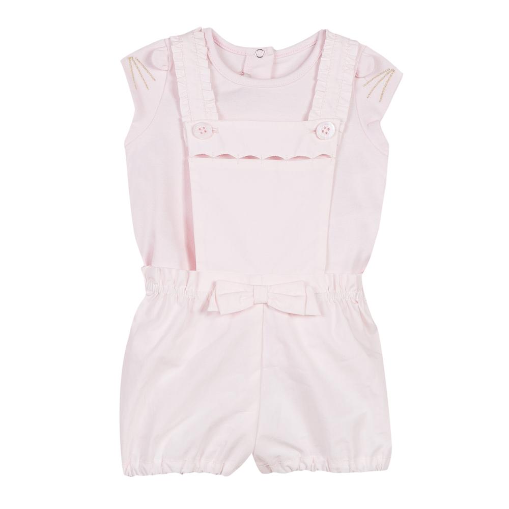 Lili Gaufrette Pink Two Piece Set - Two piece set