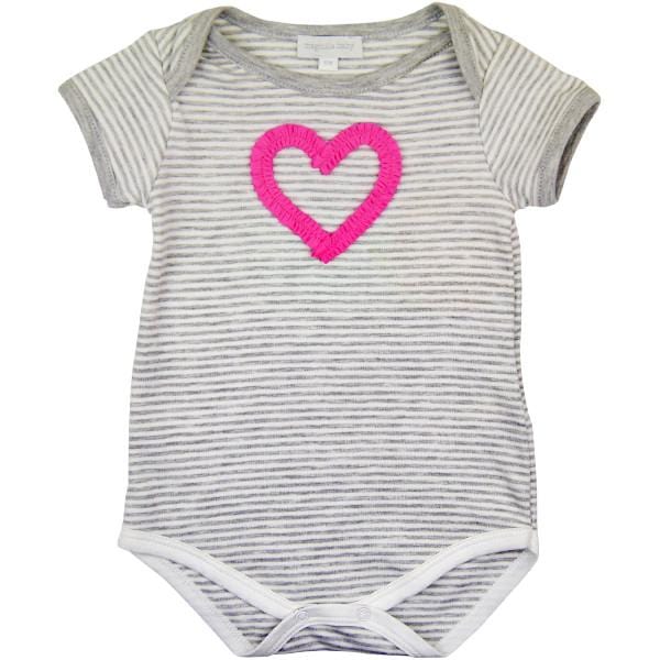 Magnolia Baby Grey & White Striped Body - Body