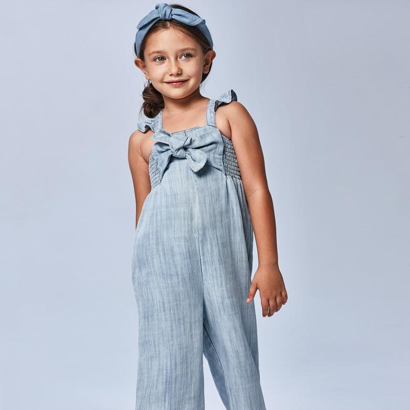 Mayoral Denim Jumpsuit - Jumpsuit