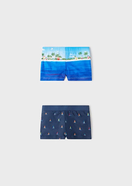 Mayoral Mayoral Twin Pack Swim Trunks