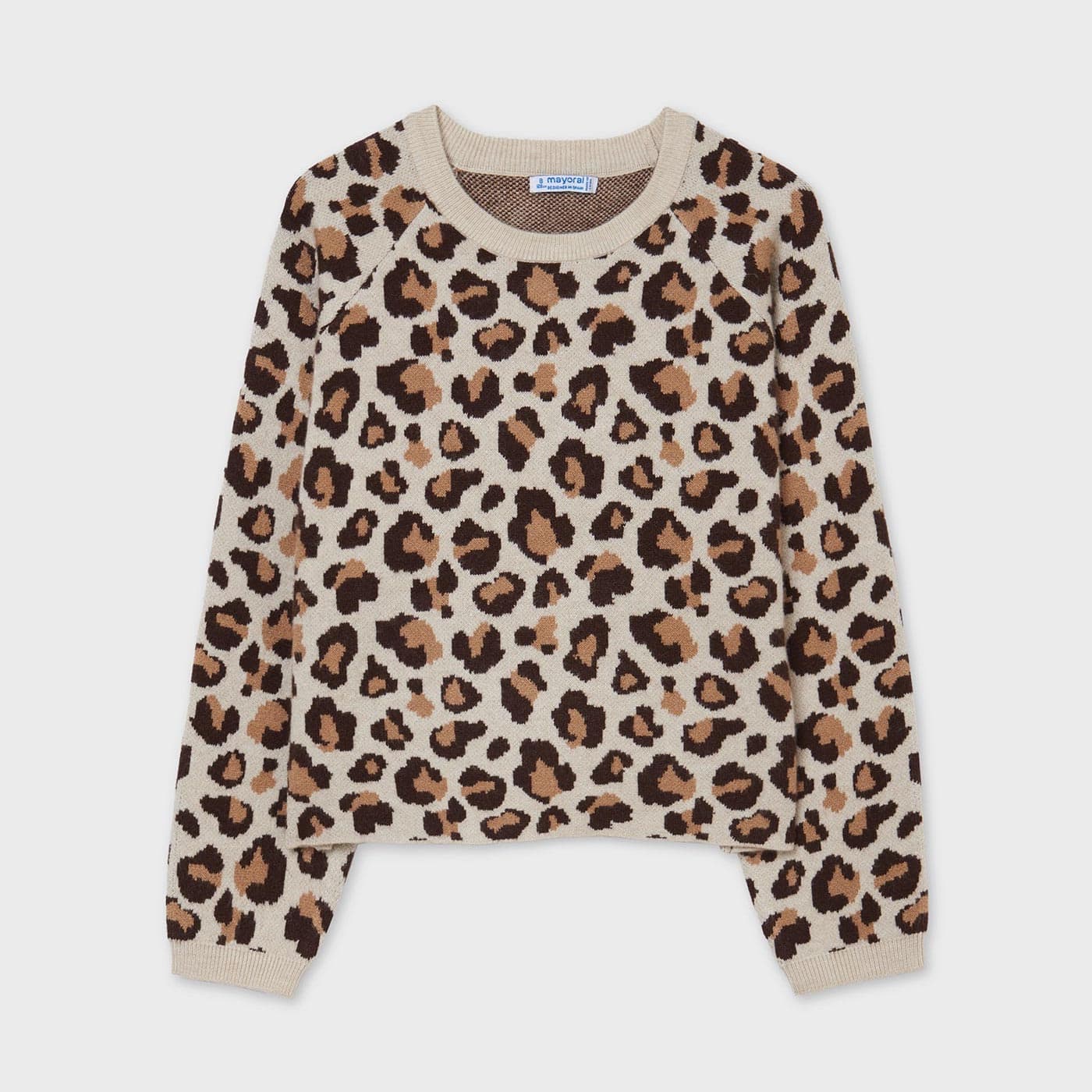 Mayoral Leopard Print Sweatshirt - Sweatshirt