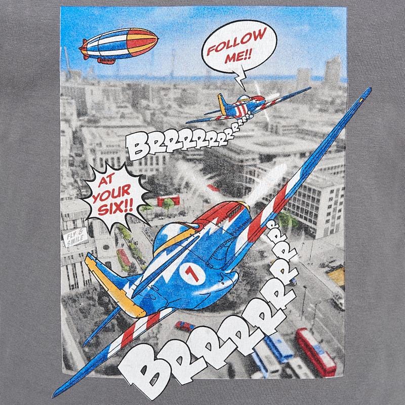 Mayoral Comic Design Grey T-Shirt - T-shirt