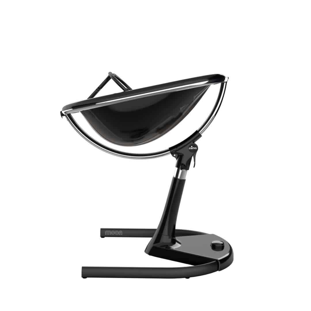 Mima Moon High Chair. - Pre order - Smokey Black - High 