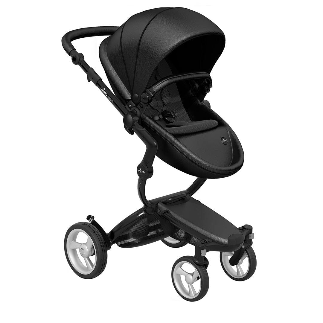 Mima-Xari-Single-Pushchair-Black-Flair-with-Black-Chassis-Black