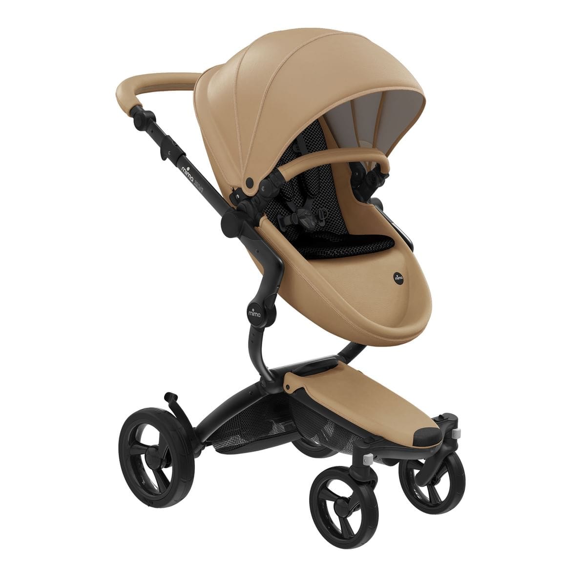 Mima Prams Latte / Black mima xari Black Frame. -  Pre order