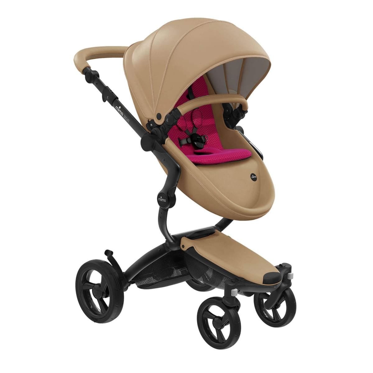 Mima Prams Latte / Hot Magenta mima xari Black Frame. -  Pre order