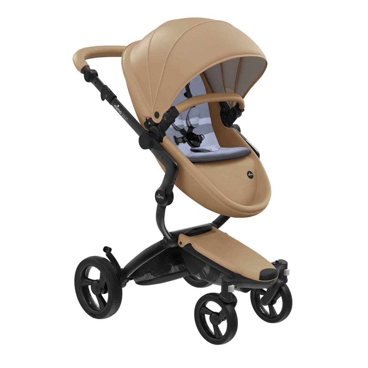 Mima Prams Latte / Retro Blue mima xari Black Frame. -  Pre order