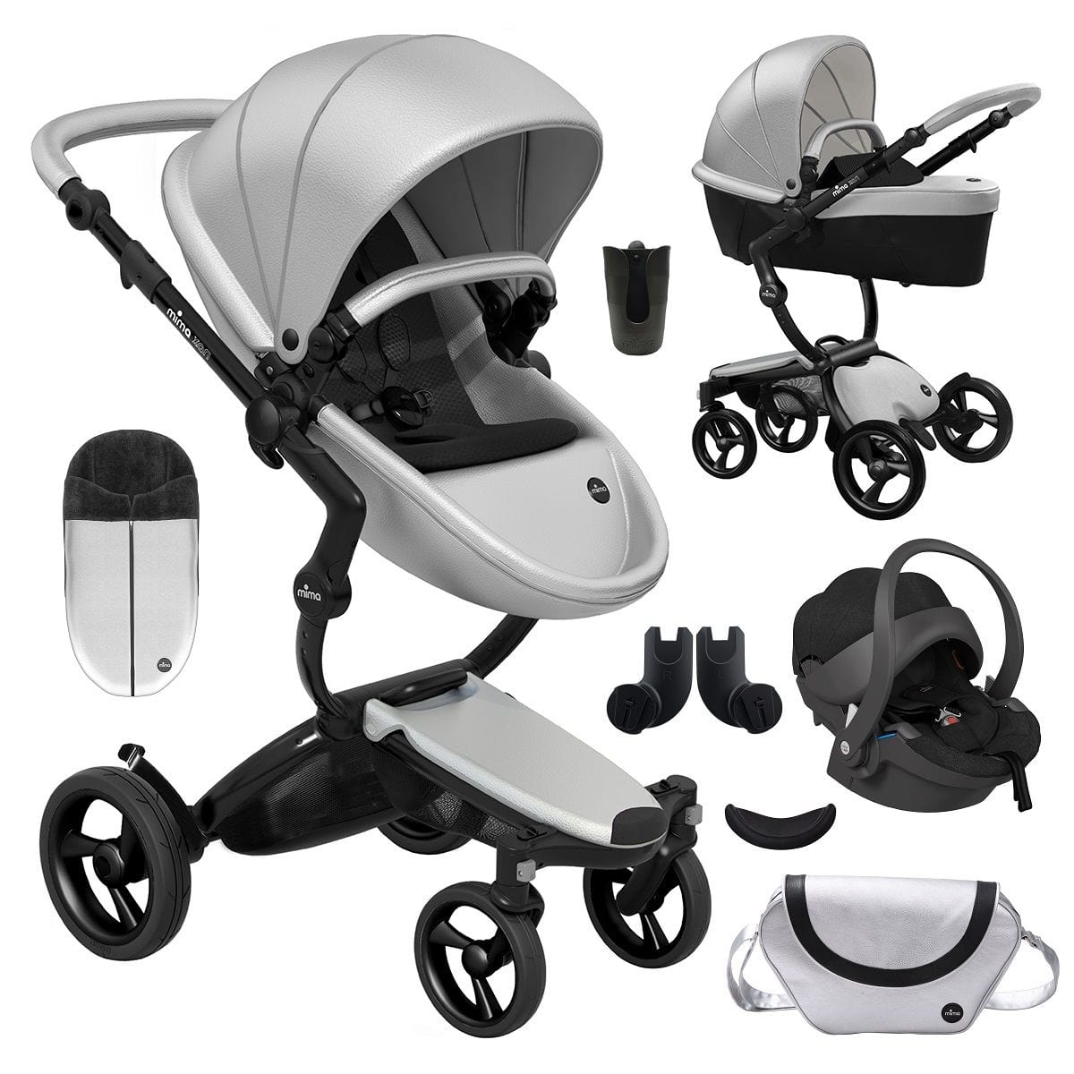 Mima Xari 11 Piece Bundle - Argento. - Pre order - Prams