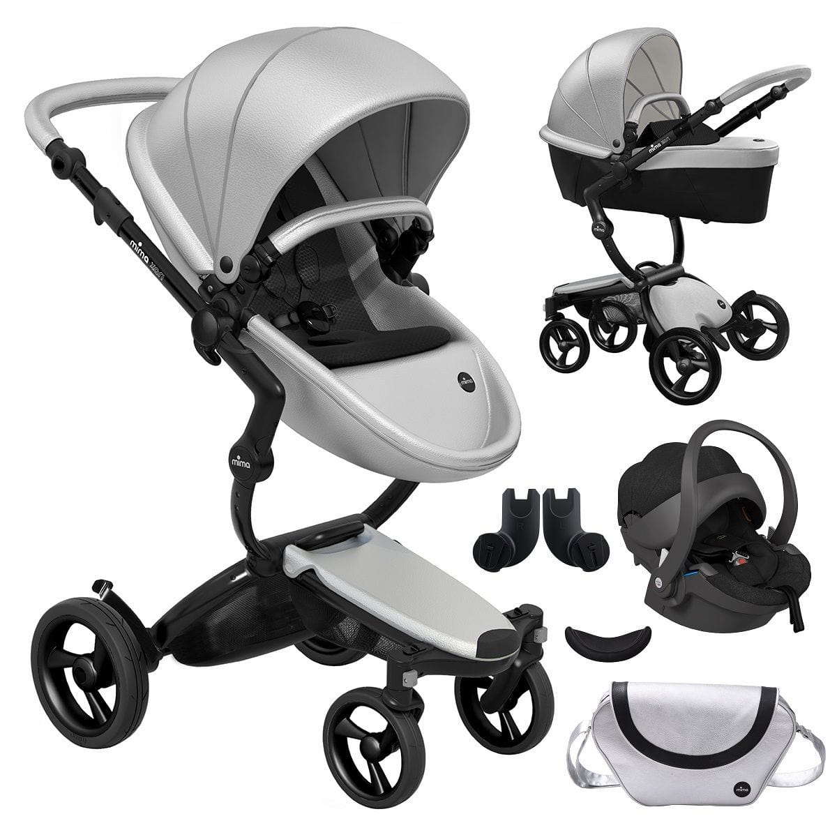 Mima Xari 9 Piece Bundle - Argento. - Pre order - Prams