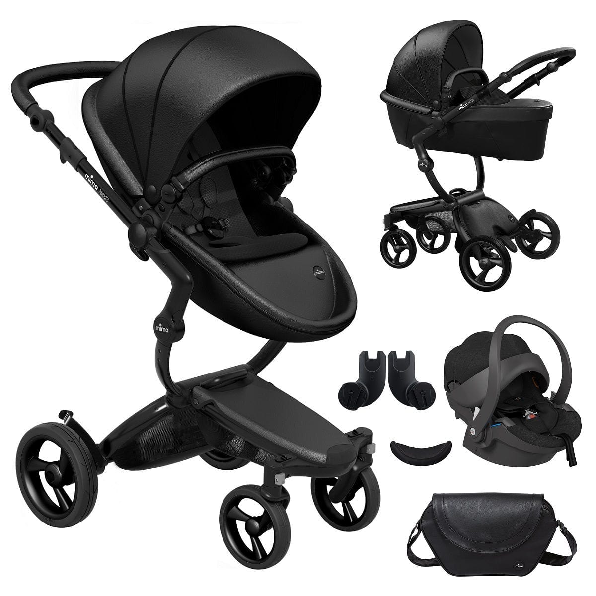 Mima Xari 9 Piece Bundle - Black. - Pre order - Prams