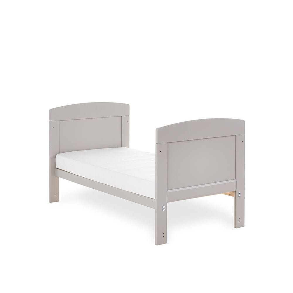 Obaby Cot & Cot Bed OBABY Warm Grey Grace Mini Cot Bed